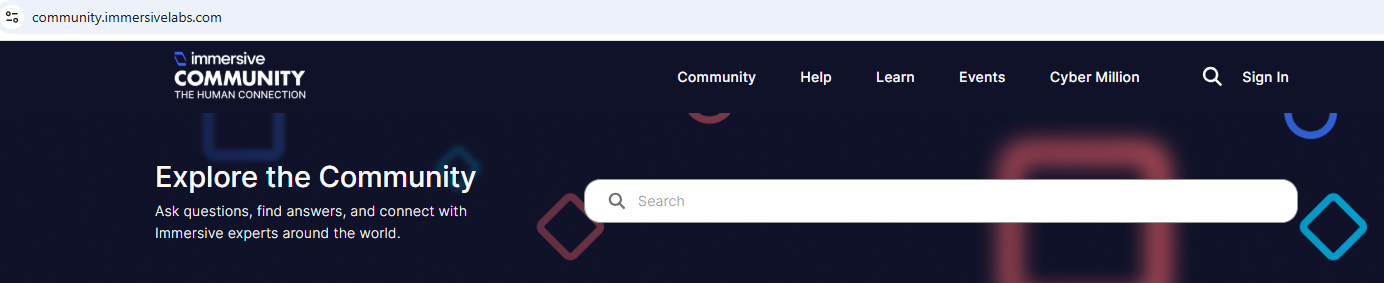 Community Homepage